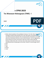 PERTEMUAN 3 - TWK Coaching TWK 2023