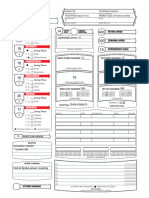 Sheet - Starship (Fillable)