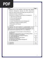 Assignment of Human Capital Planning Specilaist