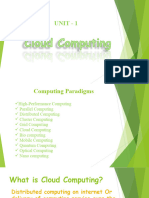 Cloud Computing Unit - 1