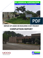 MOOG Repair of Leaks Completion Report Rev2
