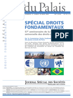 Numero Special Droits Fondamentaux PDF