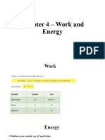 Chap 4 - Work and Energy