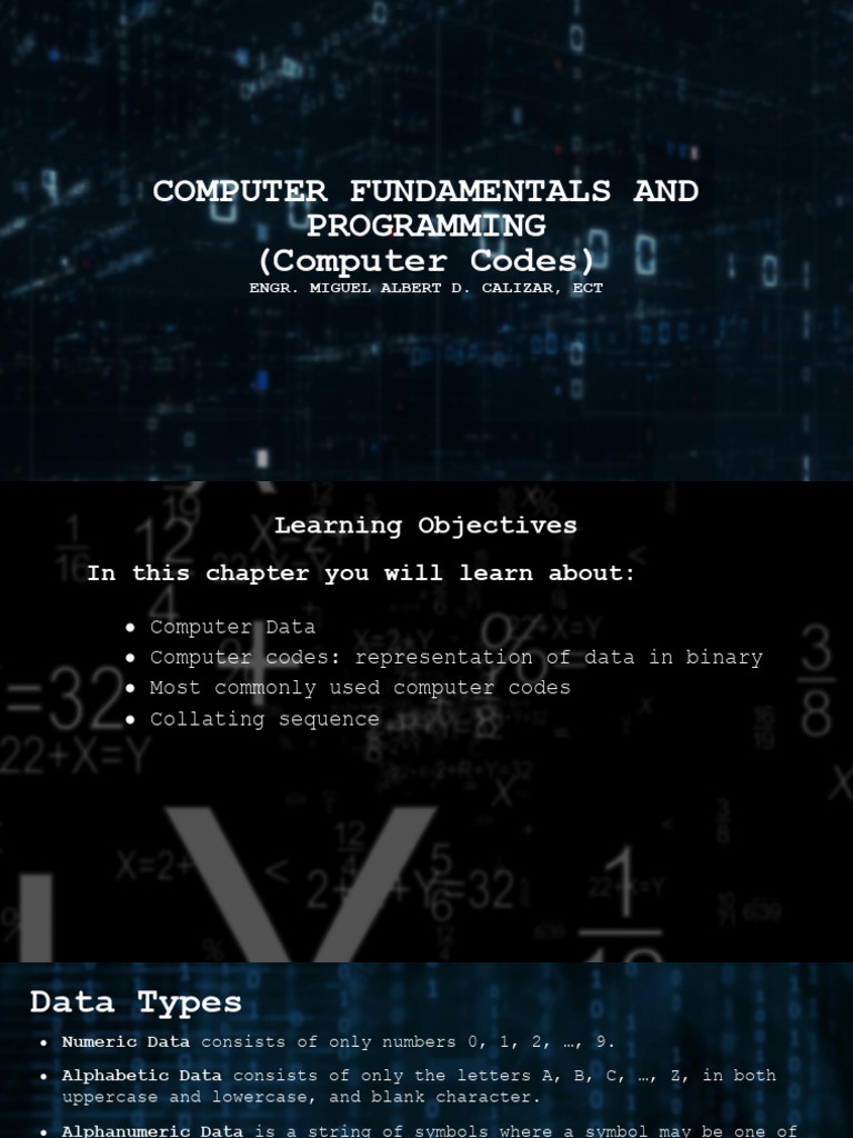 Computer Codes | PDF | Binary Coded Decimal | Character Encoding