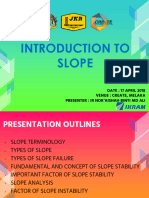 INTRODUCTION TO SLOPE (Kursus CreaTe) 1