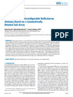 A Dual-Polarized Reconfigurable Reflectarray Antenna Based On A Symmetrically Rotated Sub-Array