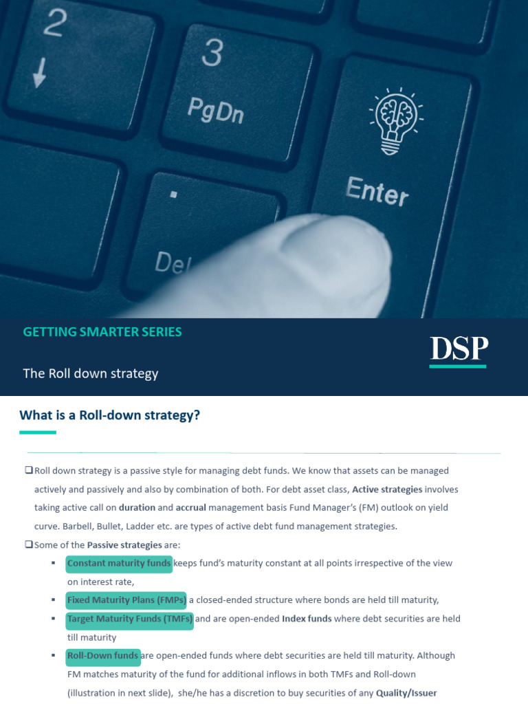 Getting Smarter Series Roll Down Strategy PDF Exchange Traded Fund