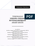 Terjemahan Uu Ketenagakerjaan Arab Saudi Amandemen 1440 Umum
