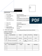 Format Daftar Riwayat Hidup