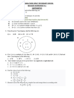 Class 6 REVISION WORKSHEET 1