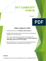 Strict Liability Torts Group 1 Madayag