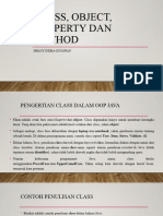 Class, Object, Property Dan Method