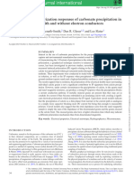 Spectral Induced Polarization Responses of Carbona