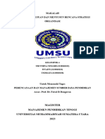 Makalah Menetapkan Tujuan & Menyusun Rencana Strategi Organisasi