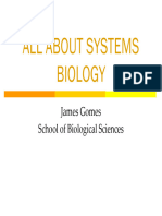 Systems Biology Lecture - SCFBIO Sep 18 09