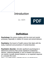 Psychiatry