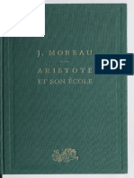 Aristote Et Son Ecole Moreau 1985 Extract