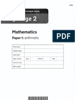 Ks2 Mathematics 2022 Paper 1 Worked Solutions