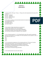 Revisin Test - Chemical Kinetics