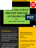 Nilai & Prinsip Antikorupsi