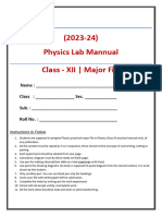 Physics Experiment File