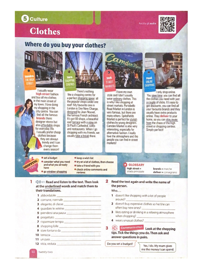 Where Do You Buy Your Clothes? PDF