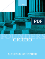 Malcolm Schofield - Cicero - Political Philosophy (Founders of Modern Political and Social Thought) - Oxford University Press (2021)