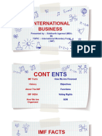 International Business Assignment (IMF)