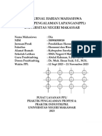 Buku Jurnal Harian Mahasiswa Praktik Pengalaman Lapangan (PPL) Universitas Negeri Makassar