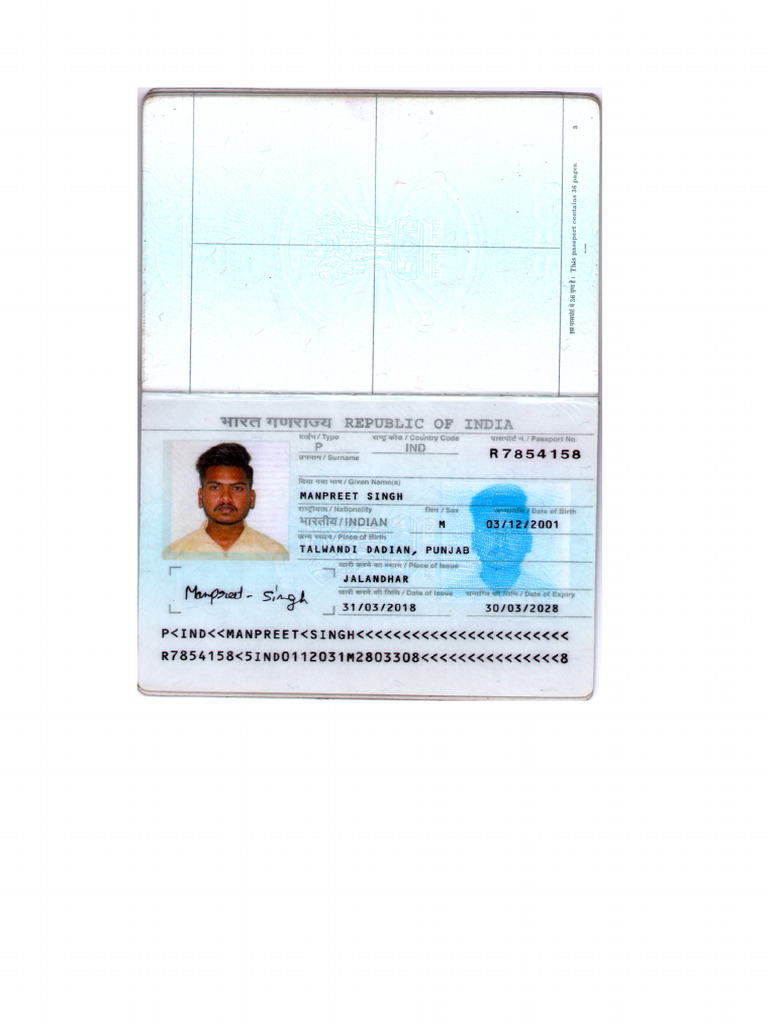 Passport Pdf