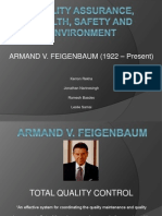 Group 3 - Qhse - Feigenbaum & Control Chart