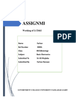 Assignment of Basic Electronics