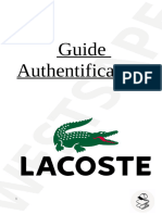 Lacoste Authentification