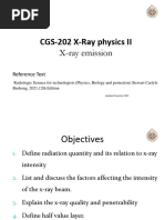 X Ray Emission