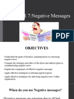 7 Negative Message