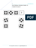 Skill: Analytical Thinking::Worksheet Number:32: 1 - Find The Image Which Will Complete The Sequence ?