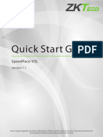 ZK Speedface-V3l Quick Start Guide en v1.1 2