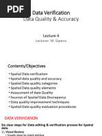 GIS A - Data Quality and Accuracy - Lecture4 - Edited05102023