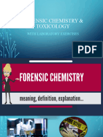 Forensic Chemistry Toxicology