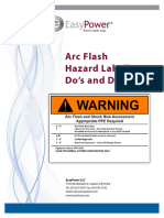 Arc Flash Hazard Labeling Dos and Donts