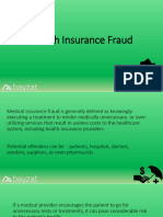 Health Insurance Fraud Presentation