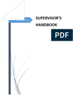 Supervisorhandbook
