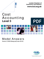 Cost Accounting L3 (Malaysia) Model Answers Series 2 2008