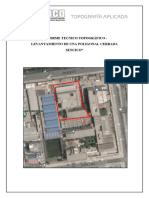 Informe Topografico - Geomatica