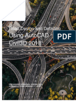 Road Design and Detailing Using AutoCAD Civil3D 2018
