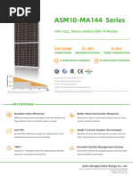 As Solar 525-550w Mono Tier 1