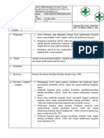 4.2.3 Sop Pengaturan Perubahan Waktu Dan Tempat Kegiatan Upaya