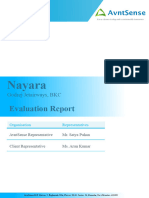 Evaluation Report - Nayara