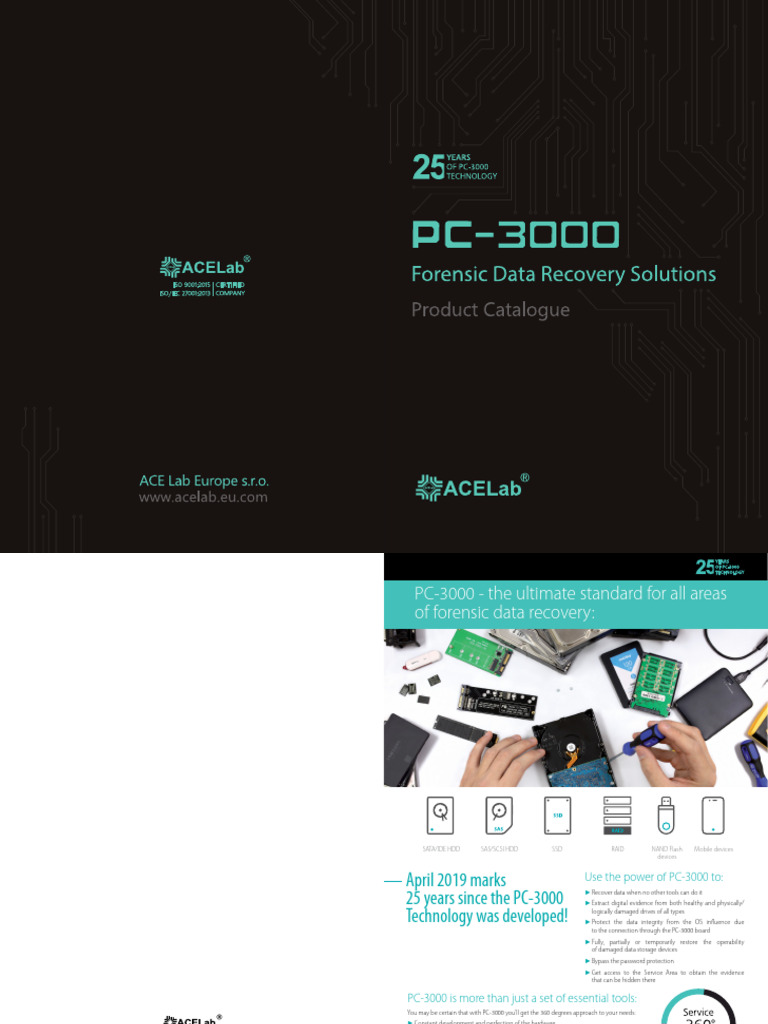 PC-3000: Advanced Data Recovery Solutions | PDF | Solid State Drive ...