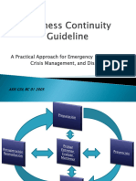 Business Continuity Guideline